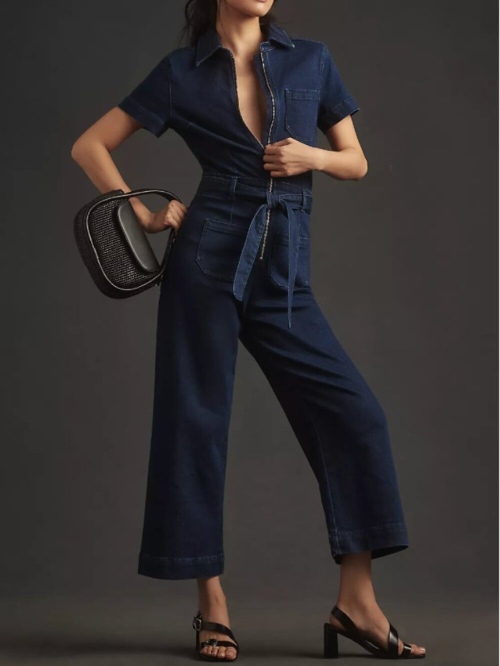 Maeve The Collette Denim Jumpsuit - Size US 8
